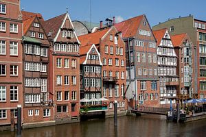 Deichstraße,  Nikolaifleet, Hamburg, Deutschland