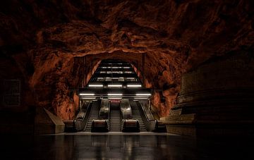 Radhuset Metro - Stockholm von Jan Eijk
