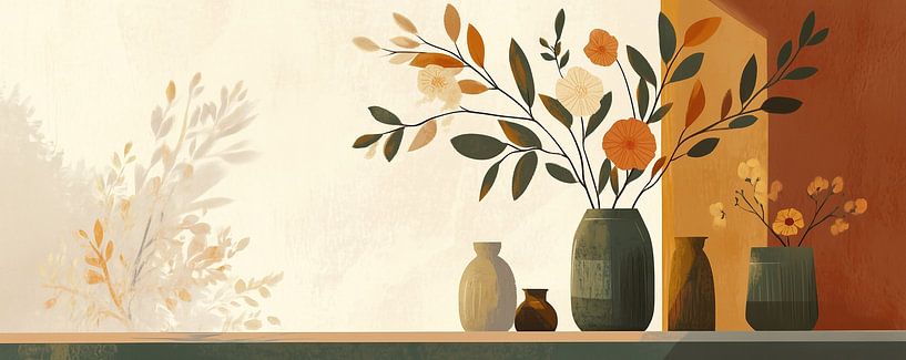 Clay Bloom by Eye catching paintings