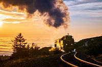Brocken Railway in the Harz Mountains