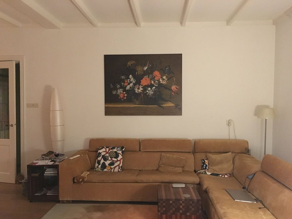 Natura morta con cestino di fiori, Jean-Baptiste Monnoyer 