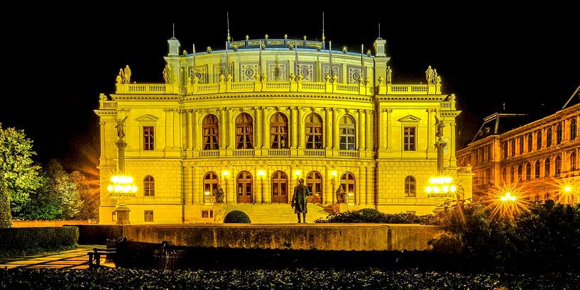 Salle de concert Rudolfinum à Prague, République tchèque. par Jaap Bosma Fotografie