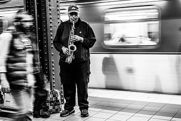 Subway Manhattan New York City by Eddy Westdijk