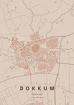 Dokkum Plattegrond