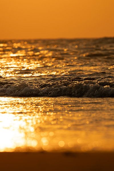 Sonnenuntergang am Meer von Rolf Berends