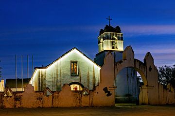 Die Kirche von San Pedro de Atacama von Roland Brack