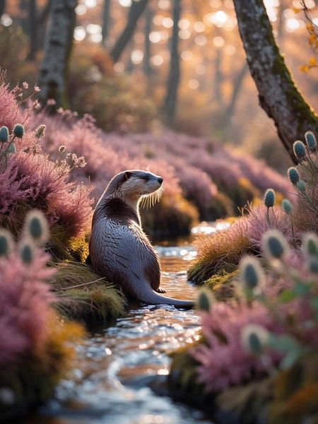 Otter langs de Oever van Trinkets NL ✪ Design Studio