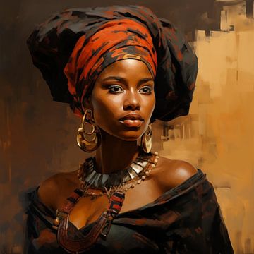 Femme africaine sur Cafe Noir