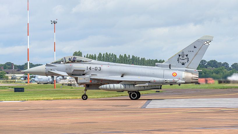 Fuerzas Armadas Españolas Eurofighter Typhoon. von Jaap van den Berg