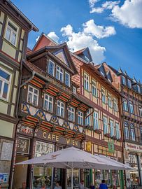 Wernigerode - Fachwerkhäuser in der Breiten Straße von t.ART