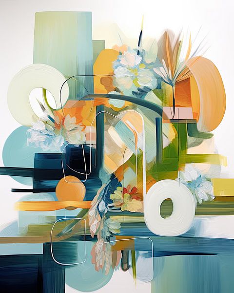 Abstract botanical by Imagine