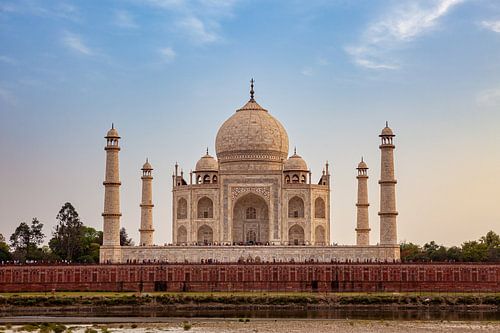 De Taj Mahal in India