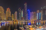 Dubai bei Nacht - Dubai Marina - 1 von Tux Photography Miniaturansicht