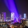 Skyline tijdens GLOW 2025 van Jasper Scheffers