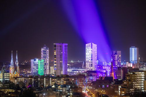 Skyline während GLOW 2025