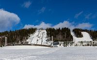 Winter sports arena in Lillehammer, Norway by Adelheid Smitt thumbnail