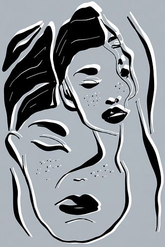 Modern Art Portrait  II