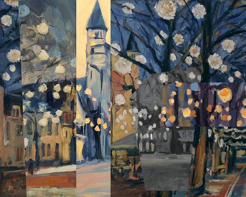 Kerstmis aan het Onze Lieve Vrouwe Plein Maastricht