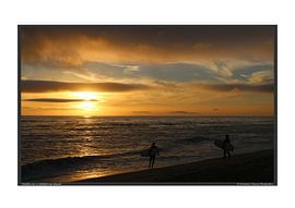 Sonnenuntergang - DIN A3 von Matthias Brix