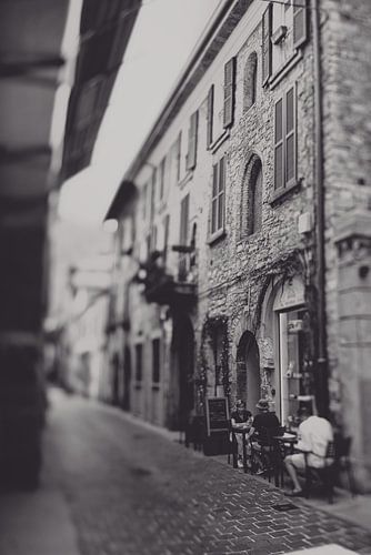 Ein stimmungsvoller Blick auf das alte Herz von Como