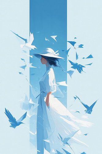 Dance with the Birds in Blue no. 6