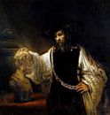 Rembrandt. Aristotles met buste van Homer van 1000 Schilderijen thumbnail