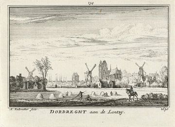 Abraham Rademaker, Ansicht von Dordrecht, 1650