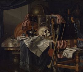 Vanitas, Franciscus Gijsbrechts by Atelier Liesjes