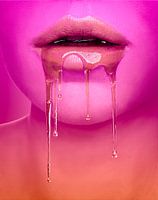 Lippen in honning