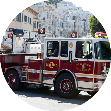 San Francisco Brandweer - Brandweerwagen van t.ART