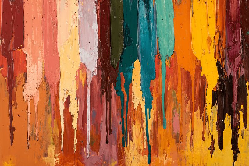Déroulement coloré par Dream Drip