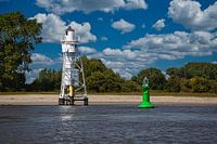 Leuchtturm auf der Unterweser