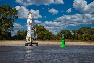 Lighthouse on the Lower Weser by Christian Harms