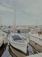 Dans le Port de St. Tropez | Travel Photography Art Print in the City of Saint Tropez | Cote d’Azur, South of France