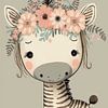 Cute giraffe by Bert Nijholt