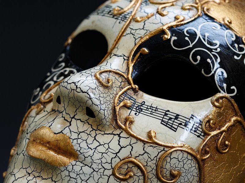 Venezianische Maske von Hilda booy