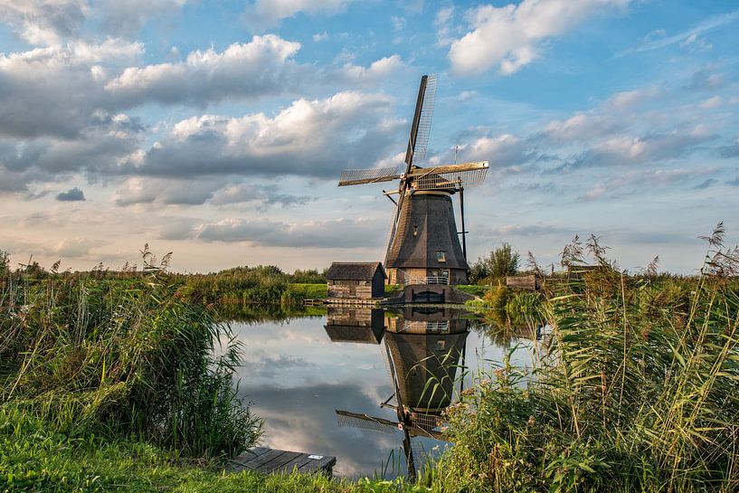 Die Mühlen von Kinderdijk von Ron van der Stappen