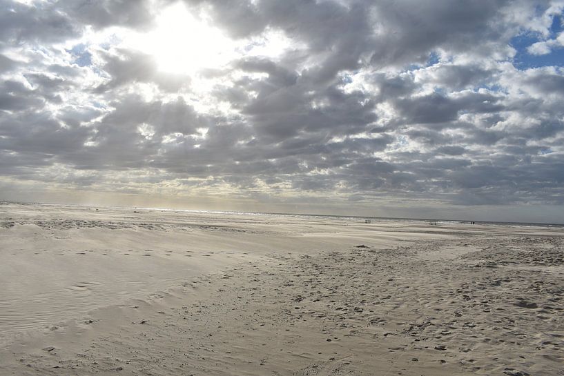 Beach Terschelling by Fred Janssen