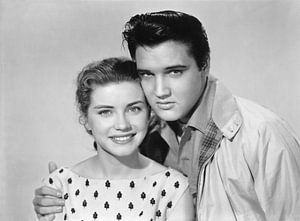 Elvis Presley et Dolores Hart sur Bridgeman Images