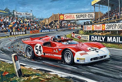 Brands Hatch 1971 – Overwinning voor Alfa nummer 54