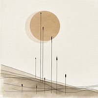 Abstract kunstwerk