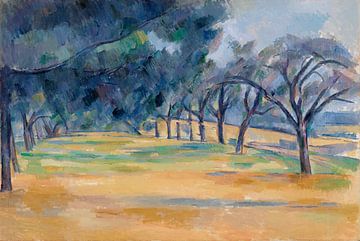 Die Marine-Allee, Paul Cézanne(ca. 1898)
