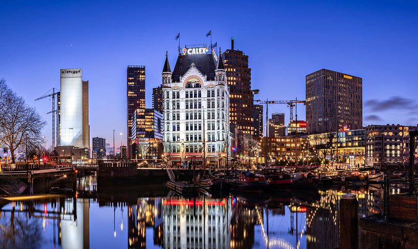 blue hour old port of Rotterdam by Midi010 Fotografie