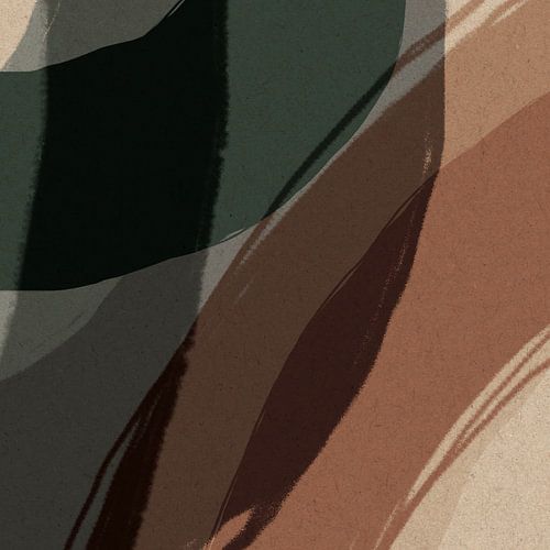 Moderne abstracte kunst in pastelkleuren nr. 10