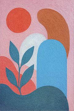 Peinture abstraite. sur Johannes