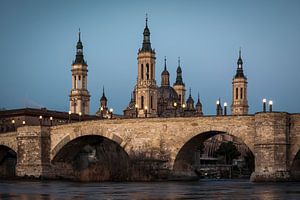 Zaragoza - Puente de Piedra - El Pilar at dawn II
