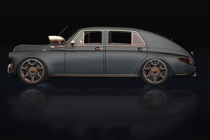 Vue latérale GAZ M20V par Jan Keteleer