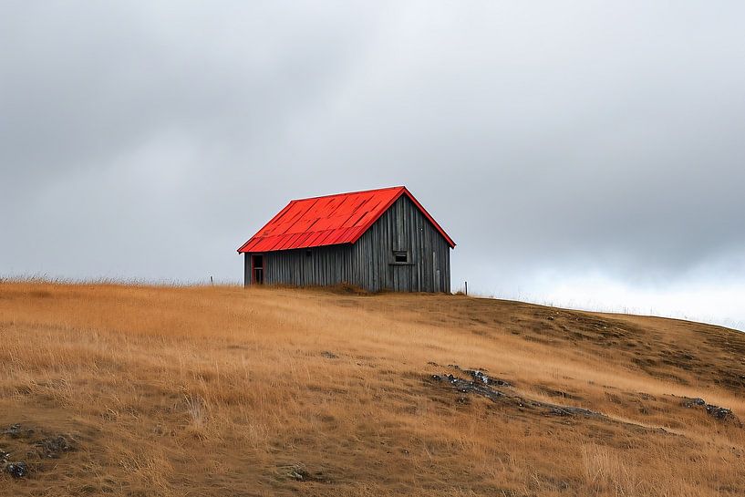 Rood Huis van fernlichtsicht