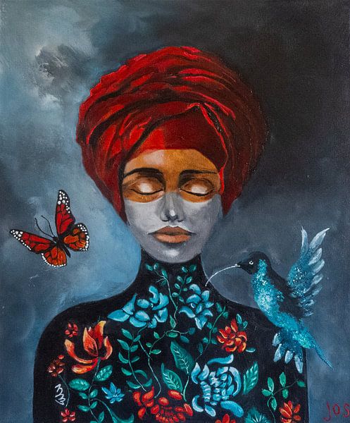 The HighPriestess van Jos van Oorschot