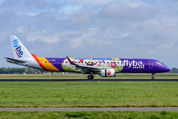 Flybe Embraer 190-200LR in Kids & Teens livery. van Jaap van den Berg